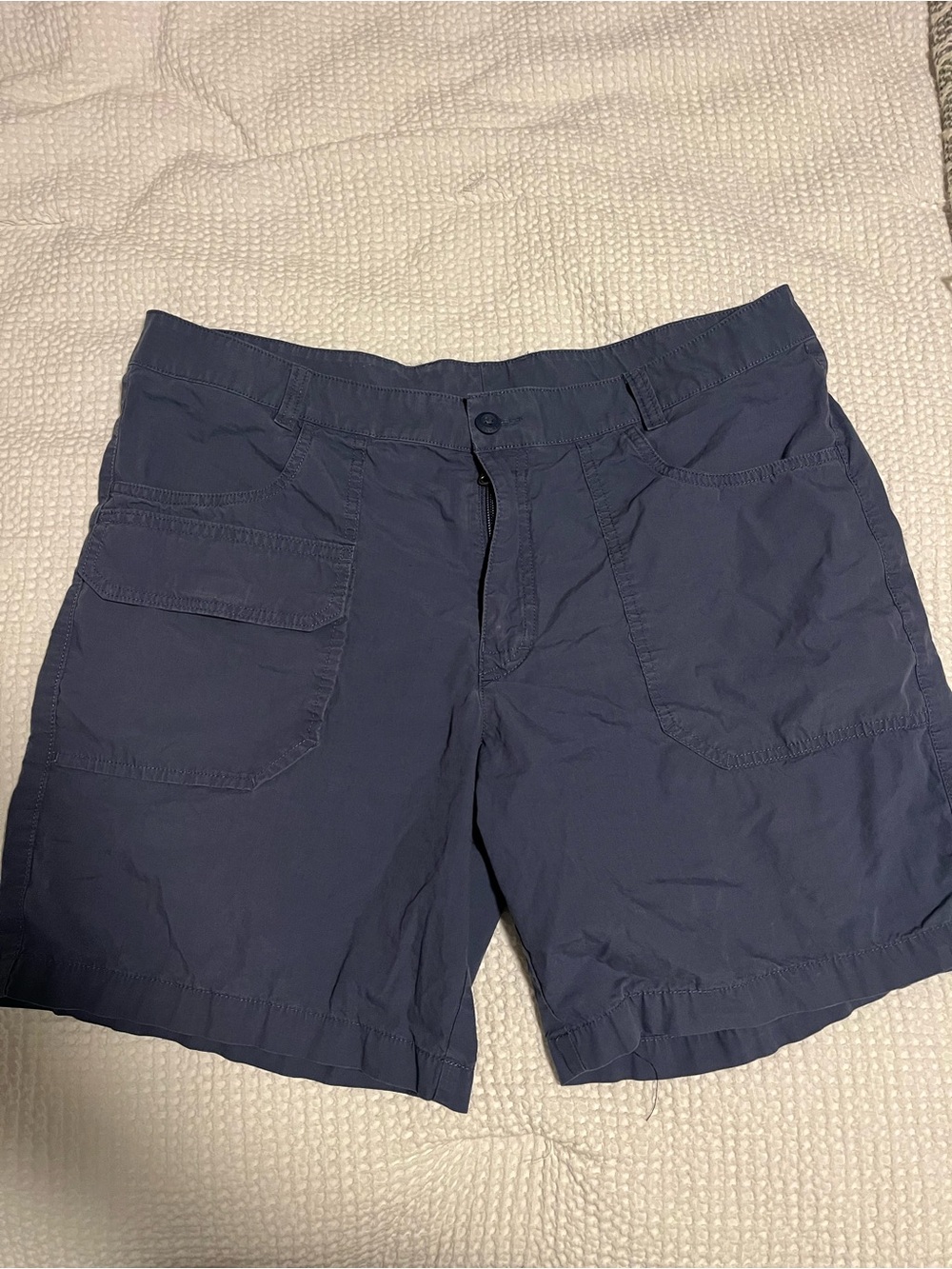 Columbia Women's Navy Athletic Shorts with Front Pockets